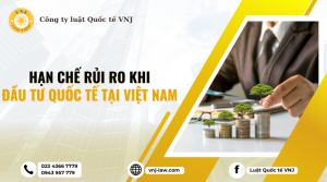 Hạn chế rủi ro khi đầu tư quốc tế tại Việt Nam