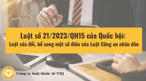 Luật sửa đổi, bổ sung một số điều của Luật Công an nhân dân 2023