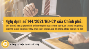 Nghị định số 144/2021/NĐ-CP của Chính phủ