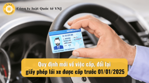 Quy định mới về việc cấp, đổi lại giấy phép lái xe được cấp trước 01/01/2025