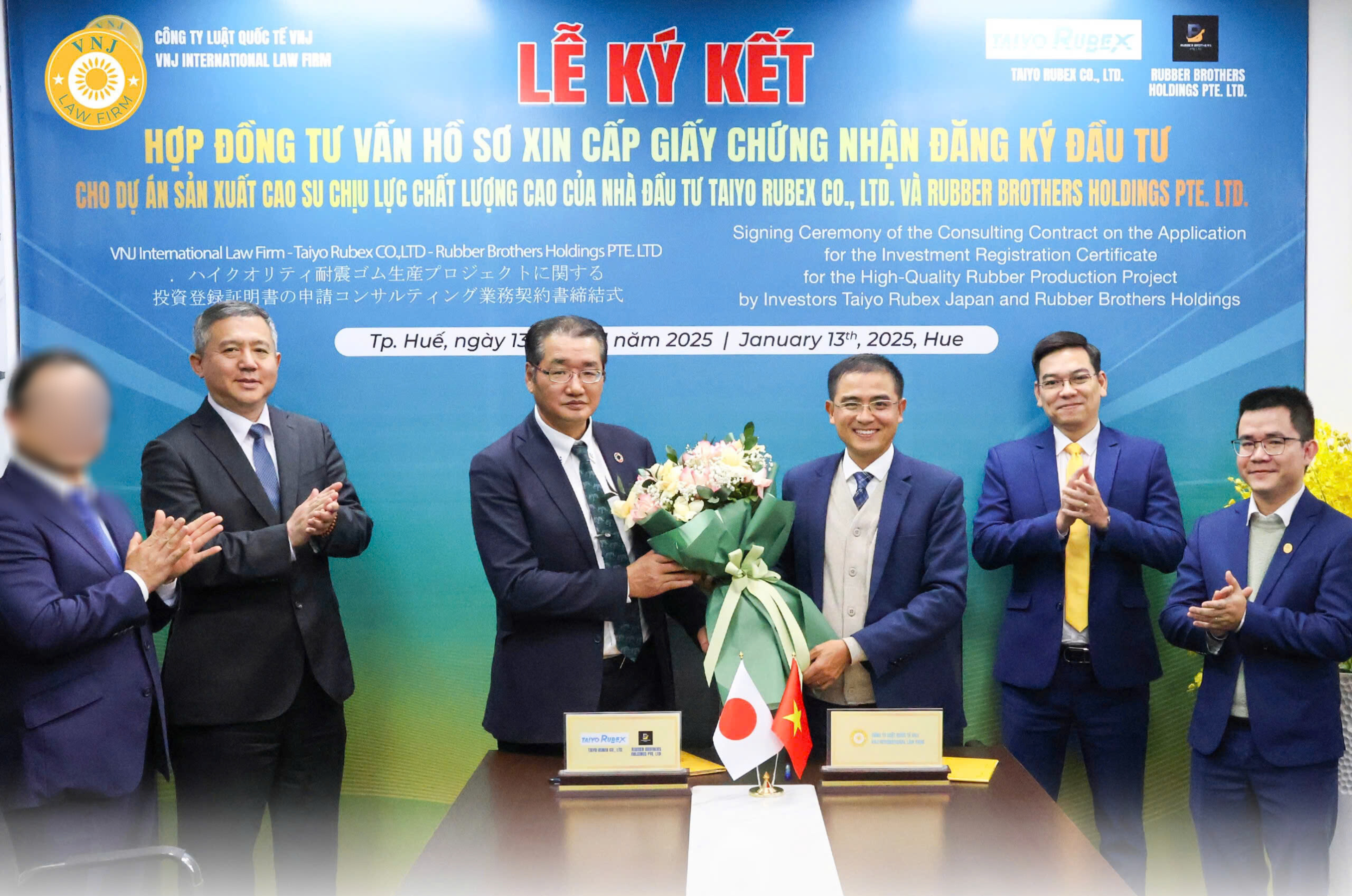 Công ty Luật Quốc tế VNJ luôn tự hào là đối tác pháp lý tin cậy trong việc hỗ trợ các nhà đầu tư quốc tế