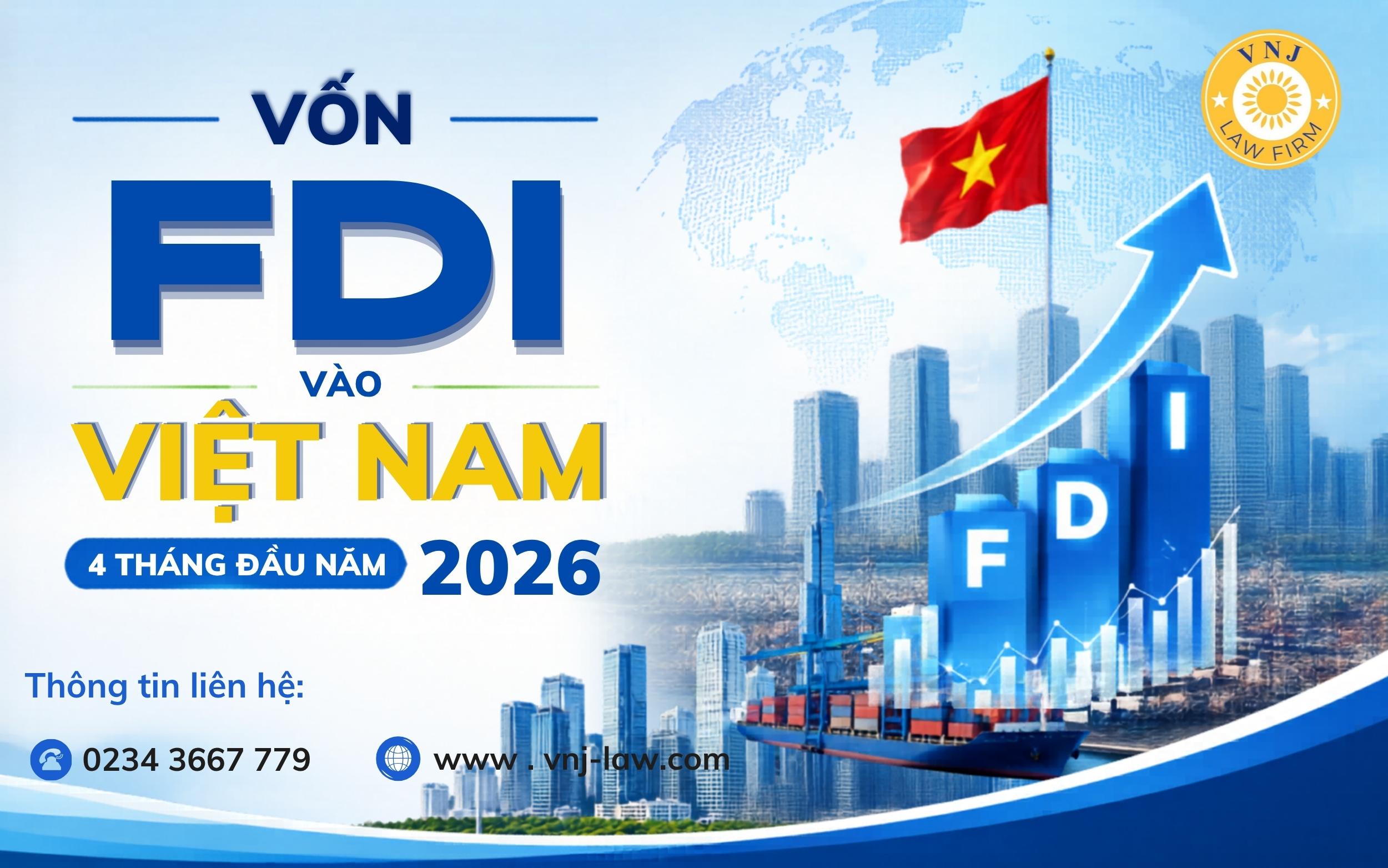 Công ty luật uy tín tại Huế VNJ tư vấn đầu tư nước ngoài FDI 2026